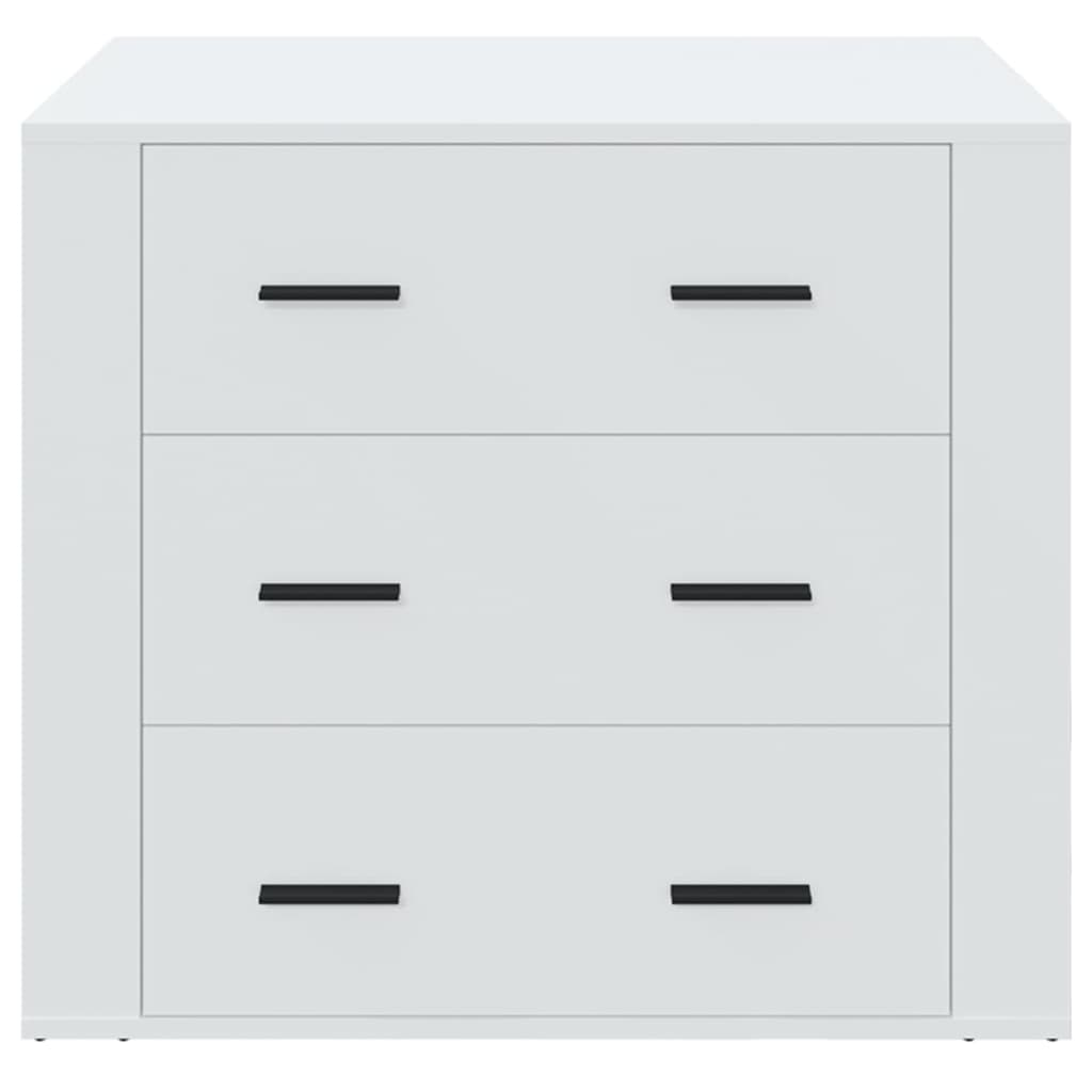 Aparador 80x33x70 cm madeira processada branco