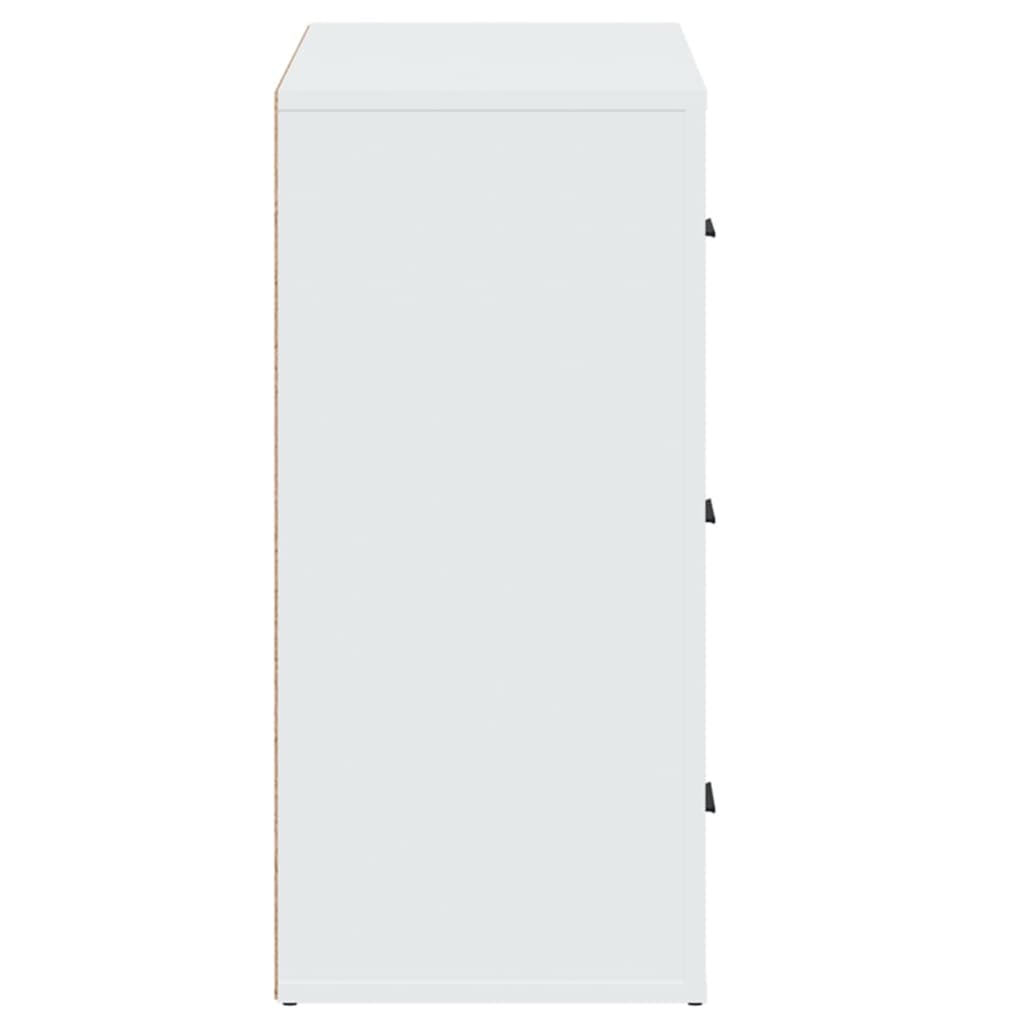 Aparador 80x33x70 cm madeira processada branco