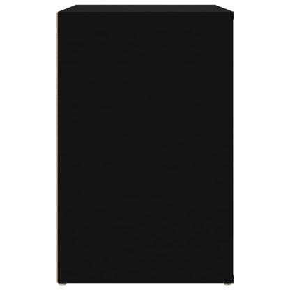 Sapateira 130x35x54 cm derivados de madeira preto