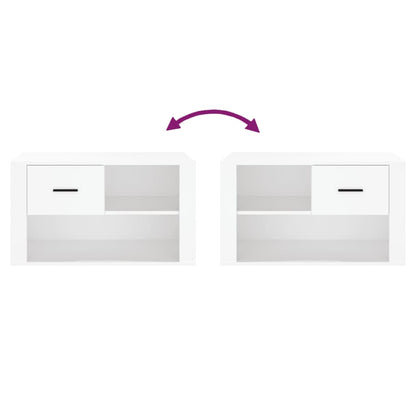 Sapateira 80x35x45 cm derivados de madeira branco