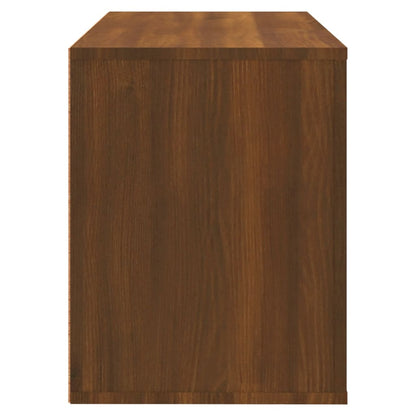 Sapateira 80x35x45 cm derivados de madeira carvalho castanho