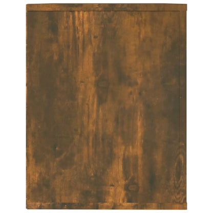 Sapateira 75x35x45 cm derivados de madeira carvalho fumado