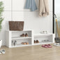 Sapateira 150x35x45 cm derivados de madeira branco