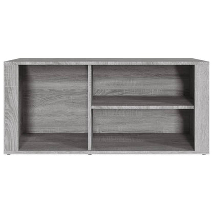 Sapateira 100x35x45 cm derivados de madeira sonoma cinza