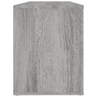Sapateira 100x35x45 cm derivados de madeira sonoma cinza