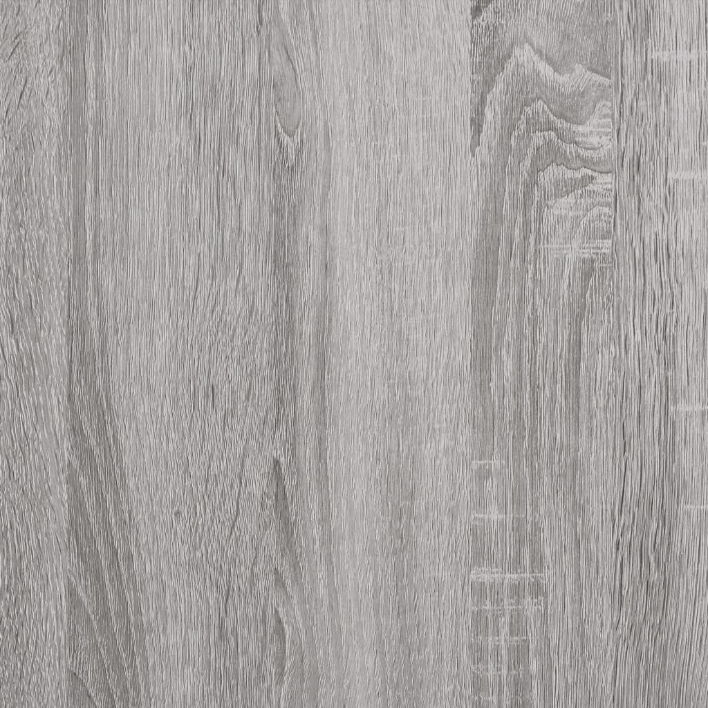 Sapateira 100x35x45 cm derivados de madeira sonoma cinza