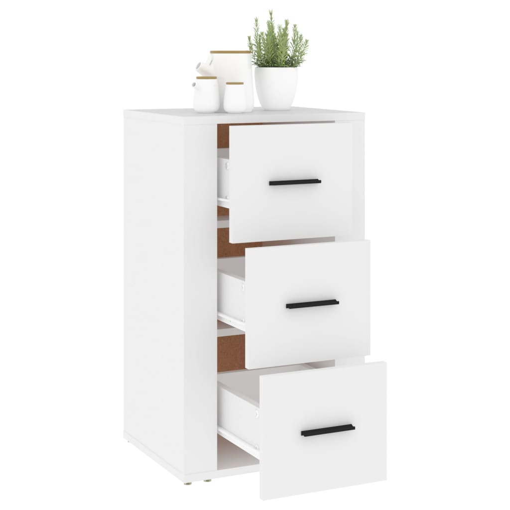 Aparador 40x33x70 cm madeira processada branco