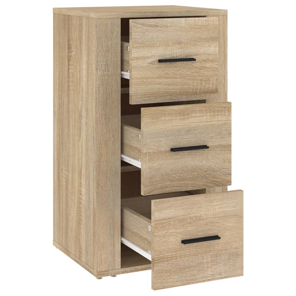 Aparador 40x33x70 cm madeira processada cor carvalho sonoma