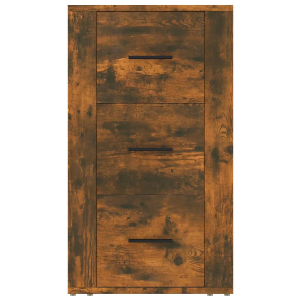 Aparador 40x33x70 cm derivados madeira cor carvalho fumado