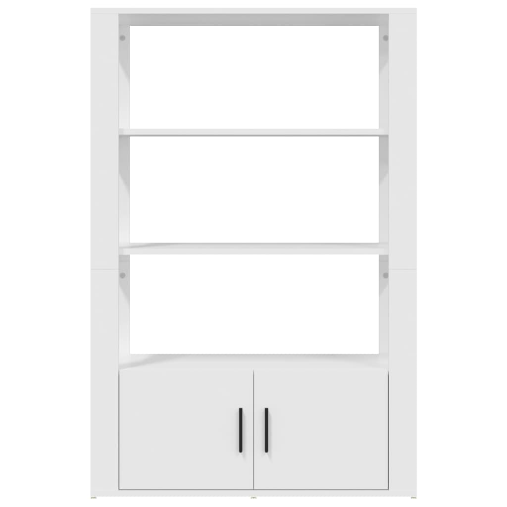 Aparador 80x30x119,5 cm derivados de madeira branco