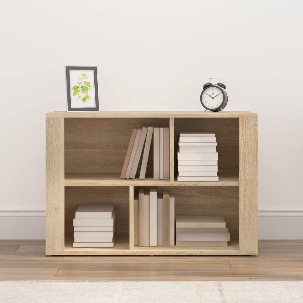 Aparador 80x30x54 cm derivados de madeira carvalho sonoma