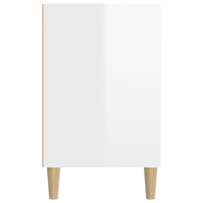 Sapateira 102x36x60 cm derivados de madeira branco brilhante
