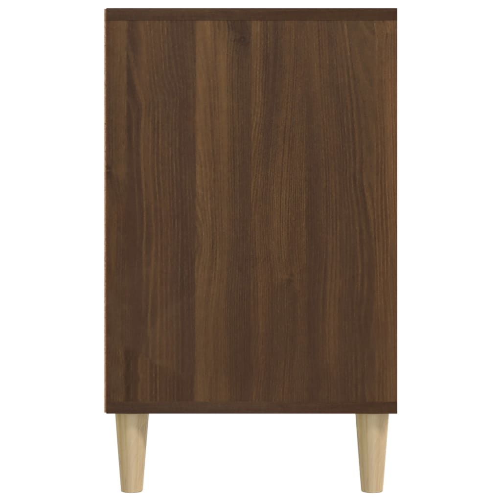 Sapateira 102x36x60 cm derivados de madeira carvalho castanho