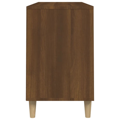 Sapateira 102x36x60 cm derivados de madeira carvalho castanho