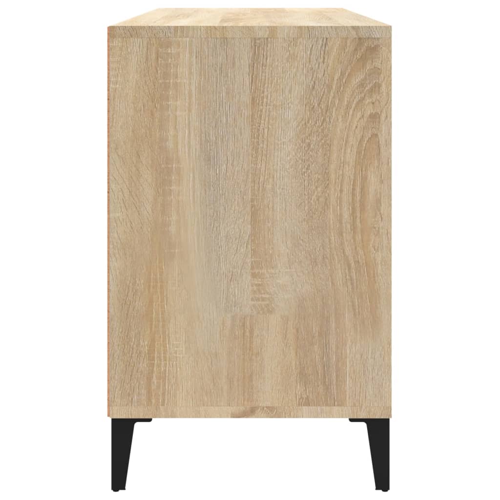 Sapateira 102x36x60 cm derivados de madeira carvalho sonoma