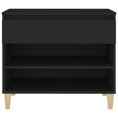 Sapateira 70x36x60 cm derivados de madeira preto