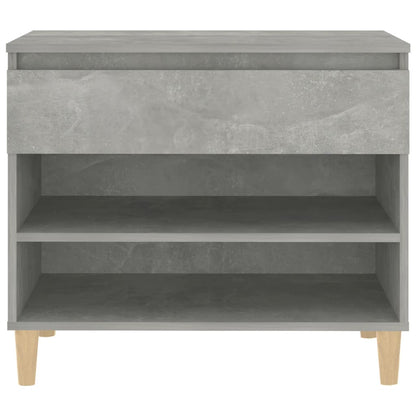 Sapateira 70x36x60 cm derivados de madeira cinzento cimento