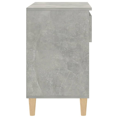 Sapateira 70x36x60 cm derivados de madeira cinzento cimento