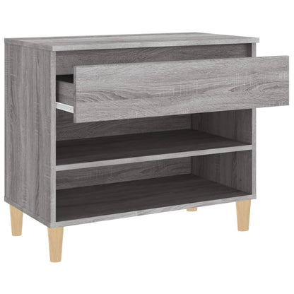 Sapateira 70x36x60 cm derivados de madeira cinzento sonoma