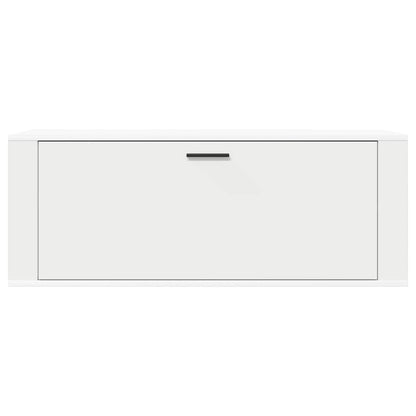 Sapateira de parede 100x35x38 cm derivados de madeira branco