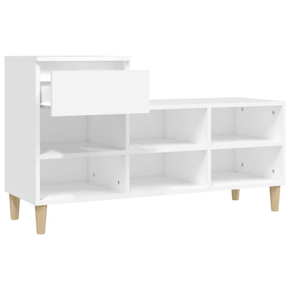 Sapateira 102x36x60 cm derivados de madeira branco