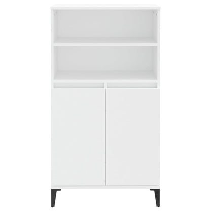 Aparador alto 60x36x110 cm derivados de madeira branco