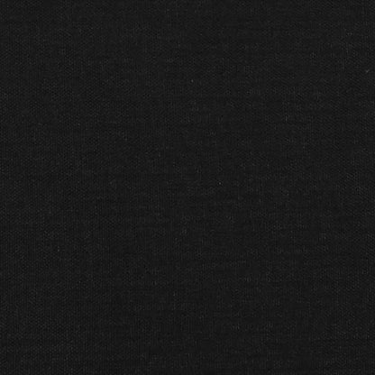 Cabeceira de cama c/ abas tecido 163x16x118/128 cm preto