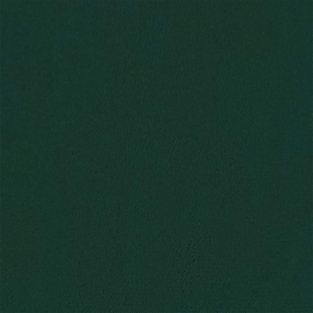 Cabeceira de cama c/ LED veludo 80x5x118/128 cm verde-escuro