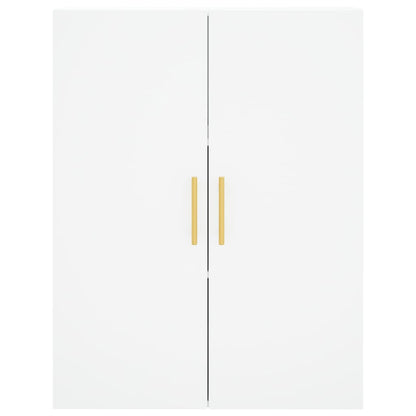 Armário alto 69,5x34x180 cm derivados de madeira branco