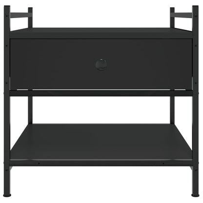 Mesa de centro 50x50x50 derivados de madeira preto