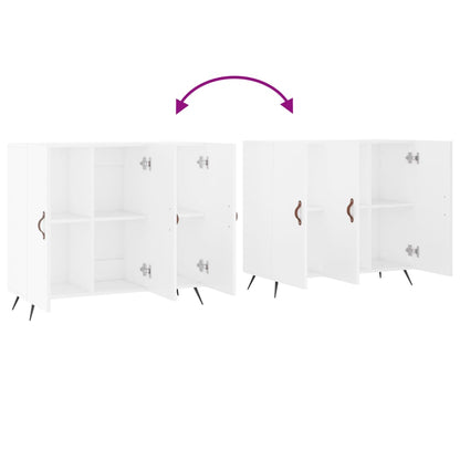 Aparador 90x34x80 cm derivados de madeira branco