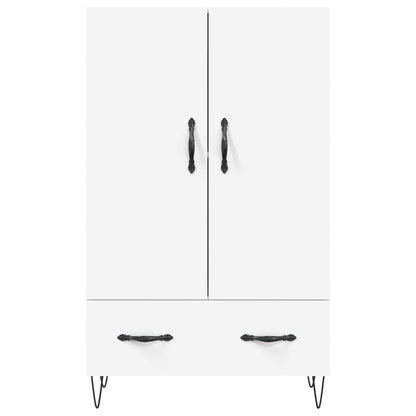 Aparador alto 69,5x31x115 cm derivados de madeira branco