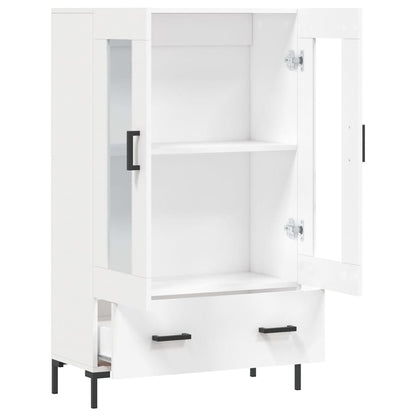 Aparador alto 69,5x31x115 cm derivados de madeira branco