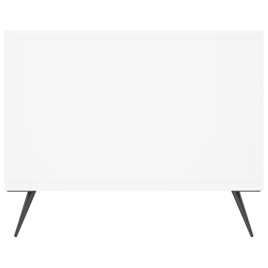 Mesa de centro 102x50x40 cm madeira processada branco