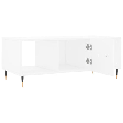 Mesa de centro 102x50x40 cm madeira processada branco