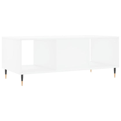 Mesa de centro 102x50x40 cm madeira processada branco