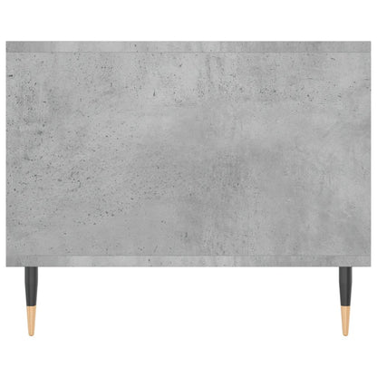 Mesa de centro 102x50x40 cm madeira processada cinza cimento