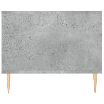 Mesa de centro 102x50x40 cm madeira processada cinza cimento