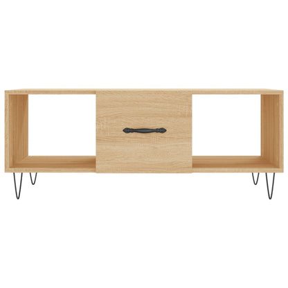 Mesa de centro 102x50x40 derivados de madeira carvalho sonoma