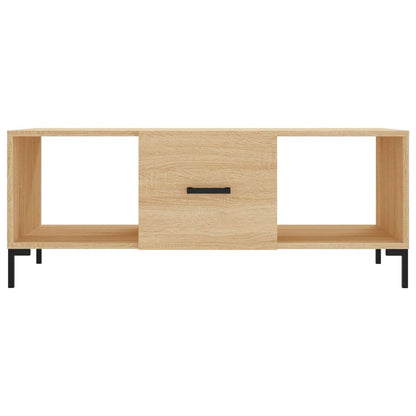 Mesa de centro 102x50x40 derivados de madeira carvalho sonoma