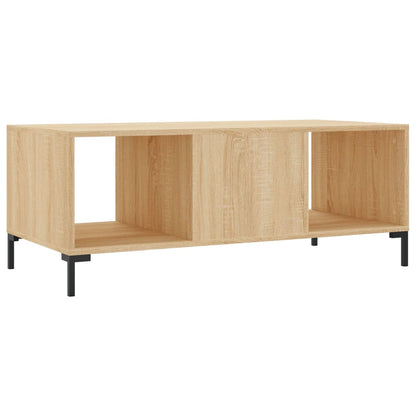Mesa de centro 102x50x40 derivados de madeira carvalho sonoma