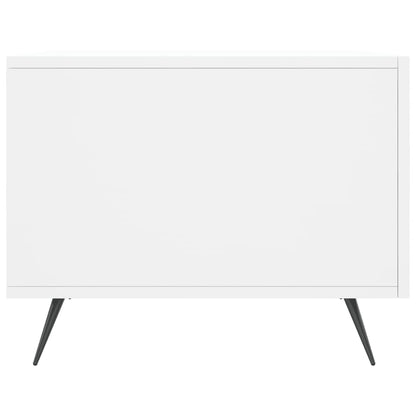Mesa de centro 50x50x40 cm derivados de madeira branco