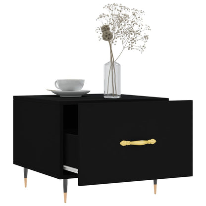 Mesa de centro 50x50x40 cm derivados de madeira preto