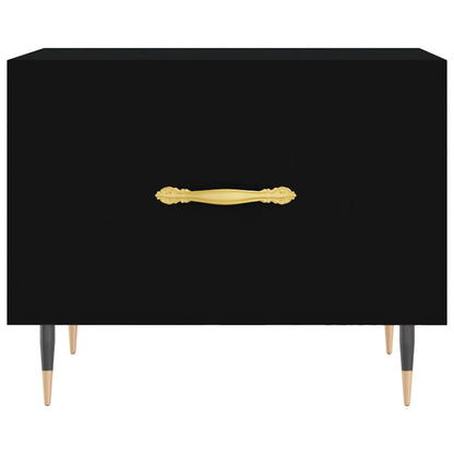 Mesa de centro 50x50x40 cm derivados de madeira preto