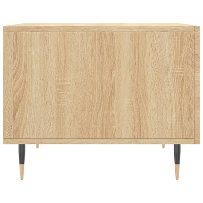 Mesa de centro 50x50x40 cm derivados de madeira carvalho sonoma