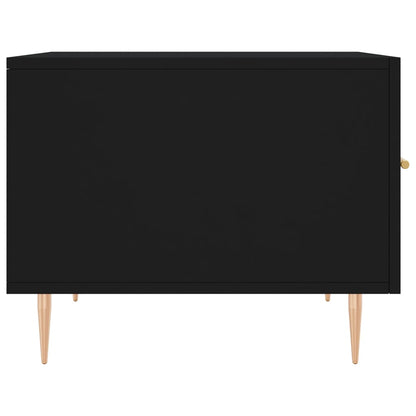 Mesa de centro 50x50x40 cm derivados de madeira preto