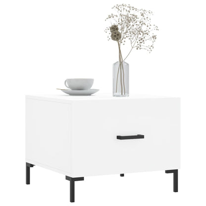 Mesa de centro 50x50x40 cm derivados de madeira branco