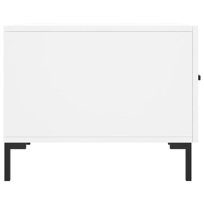 Mesa de centro 50x50x40 cm derivados de madeira branco