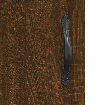 Mesa centro 90x50x40 cm derivados de madeira carvalho castanho