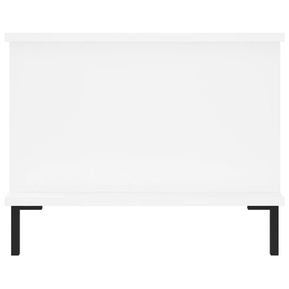 Mesa de centro 90x50x40 cm madeira processada branco
